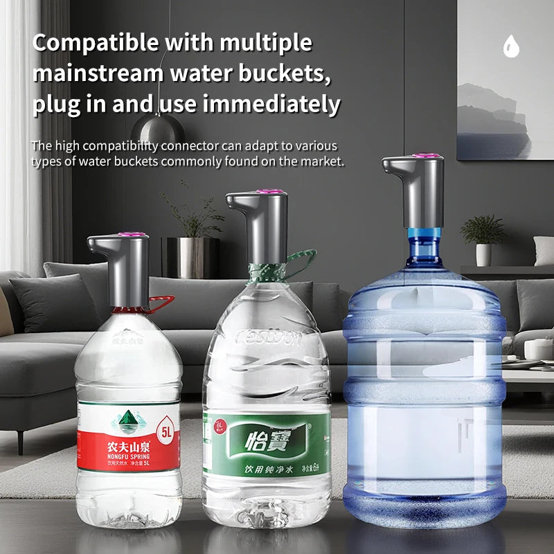 Smart Electric Water Pump Automatic USB Rechargeable