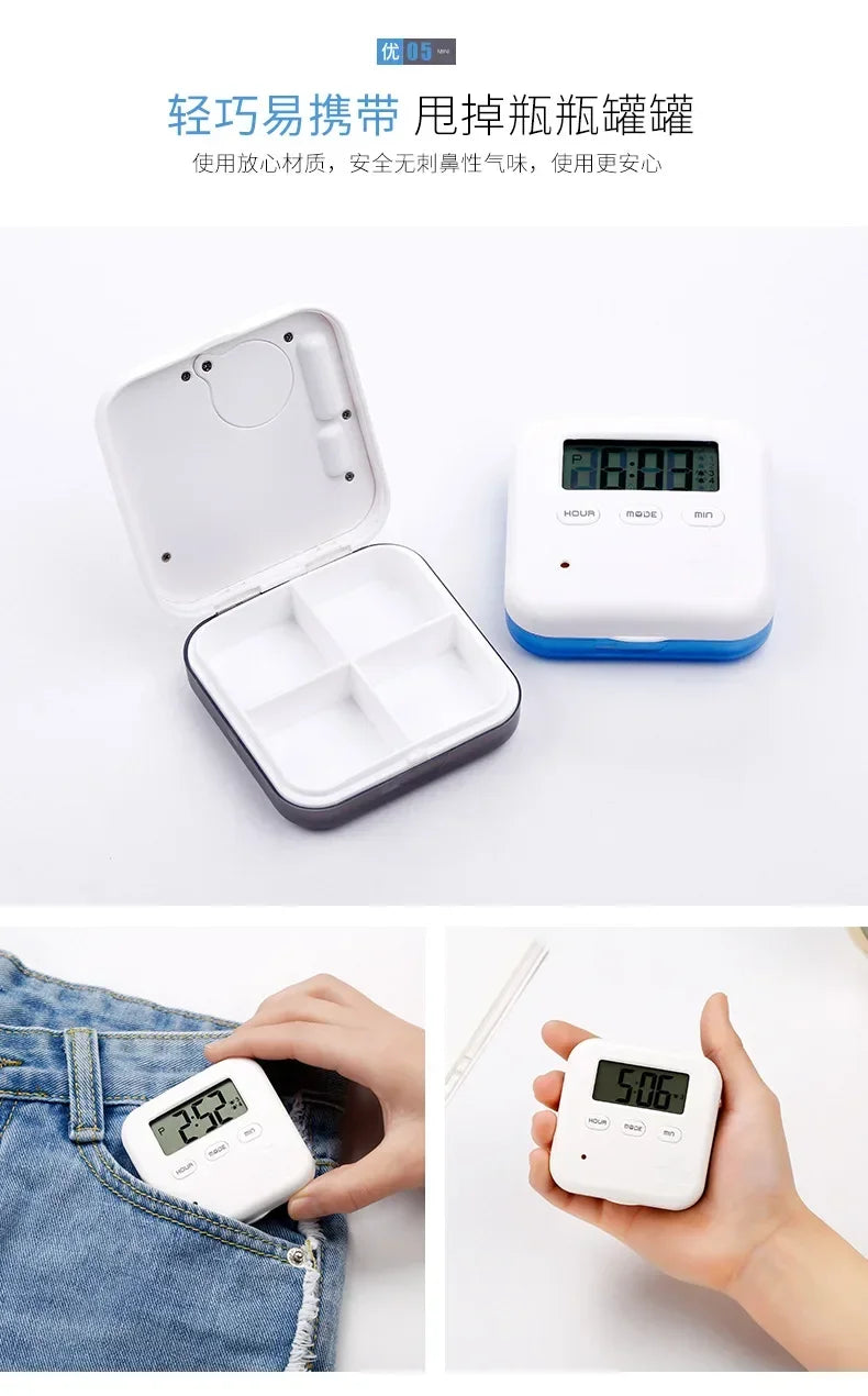 Electronic Smart Pill Case