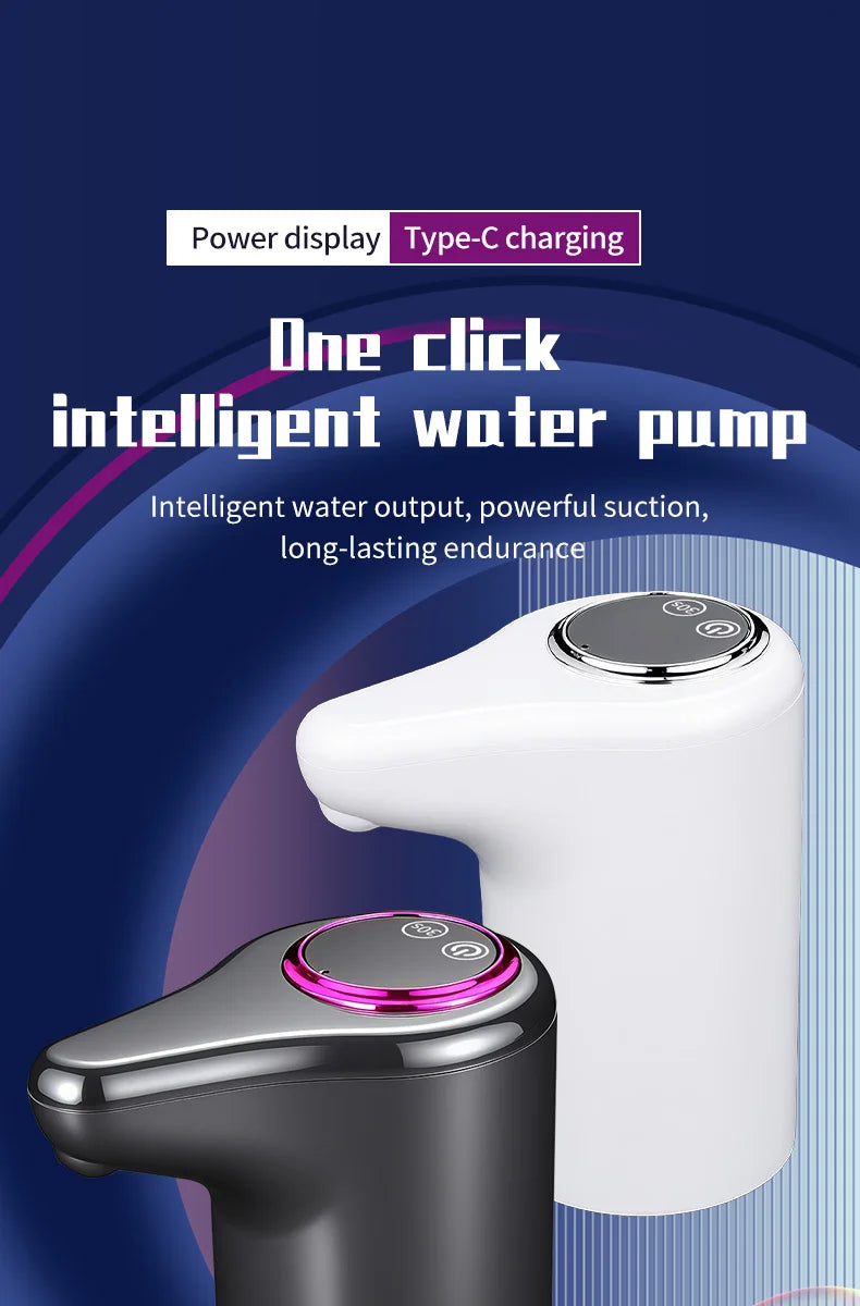Smart Electric Water Pump Automatic USB Rechargeable