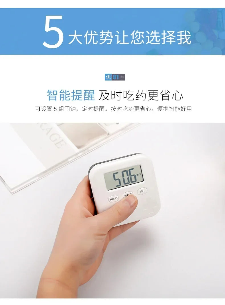 Electronic Smart Pill Case