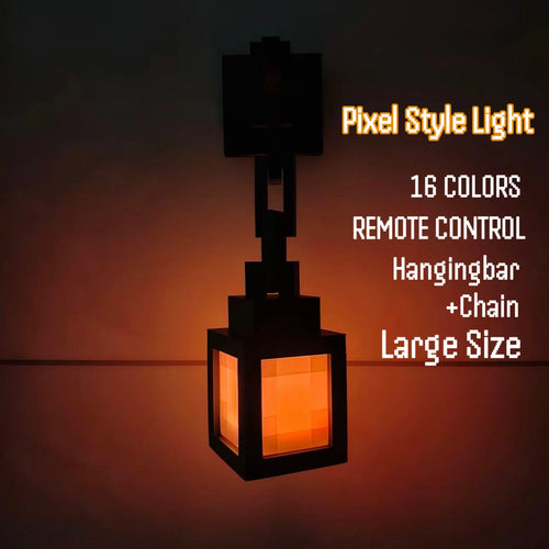 Big size Pixel Style Wall Night Light