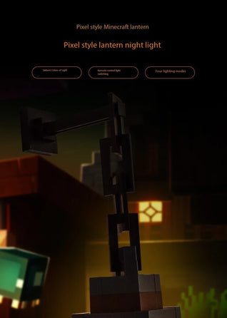 Big size Pixel Style Wall Night Light