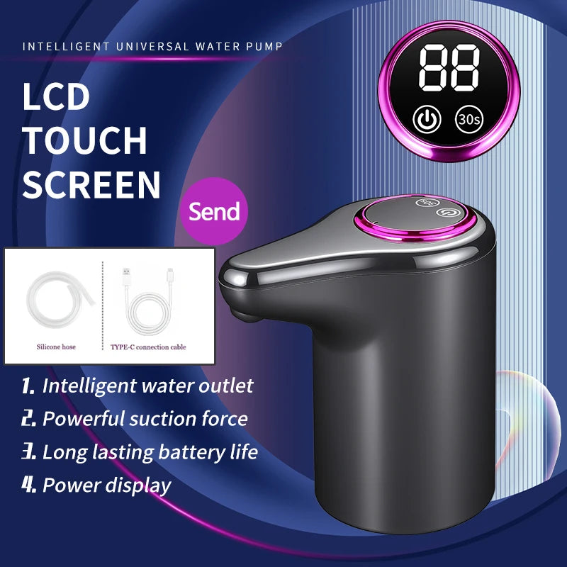 Smart Electric Water Pump Automatic USB Rechargeable