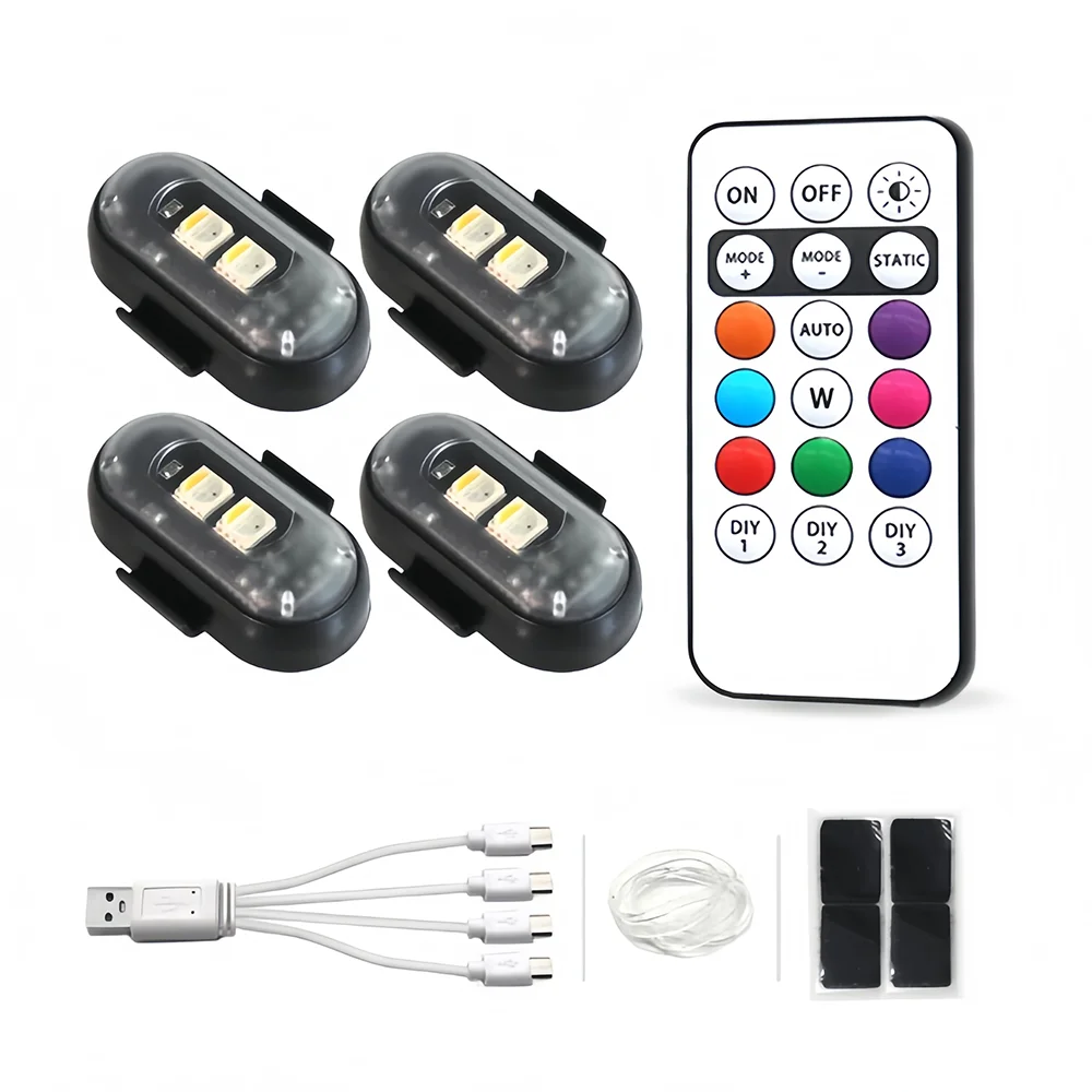 Car LED RGB Strobe LightCar