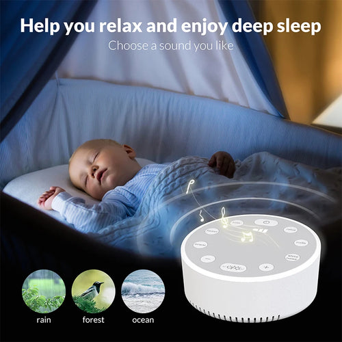 New White Noise Machine with Breathing Lamp
